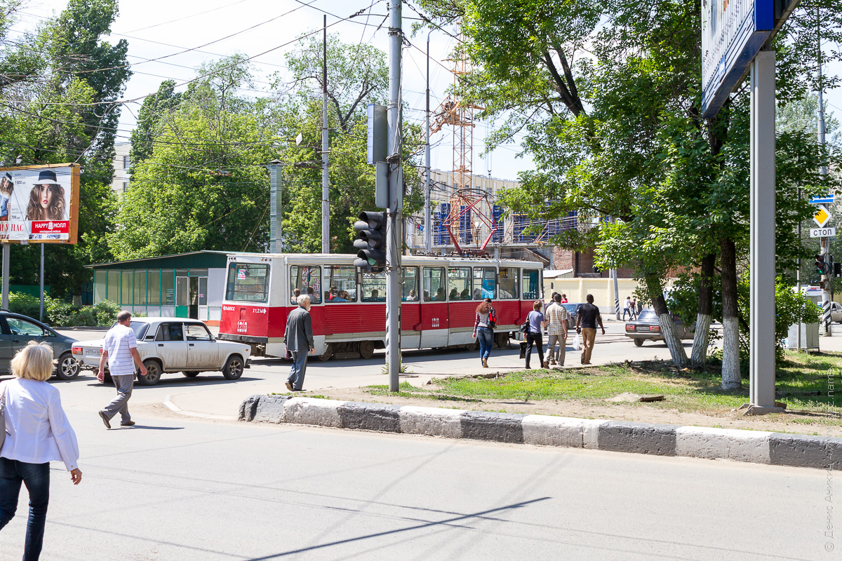 14 - трамвай на Кутякова и Астраханской