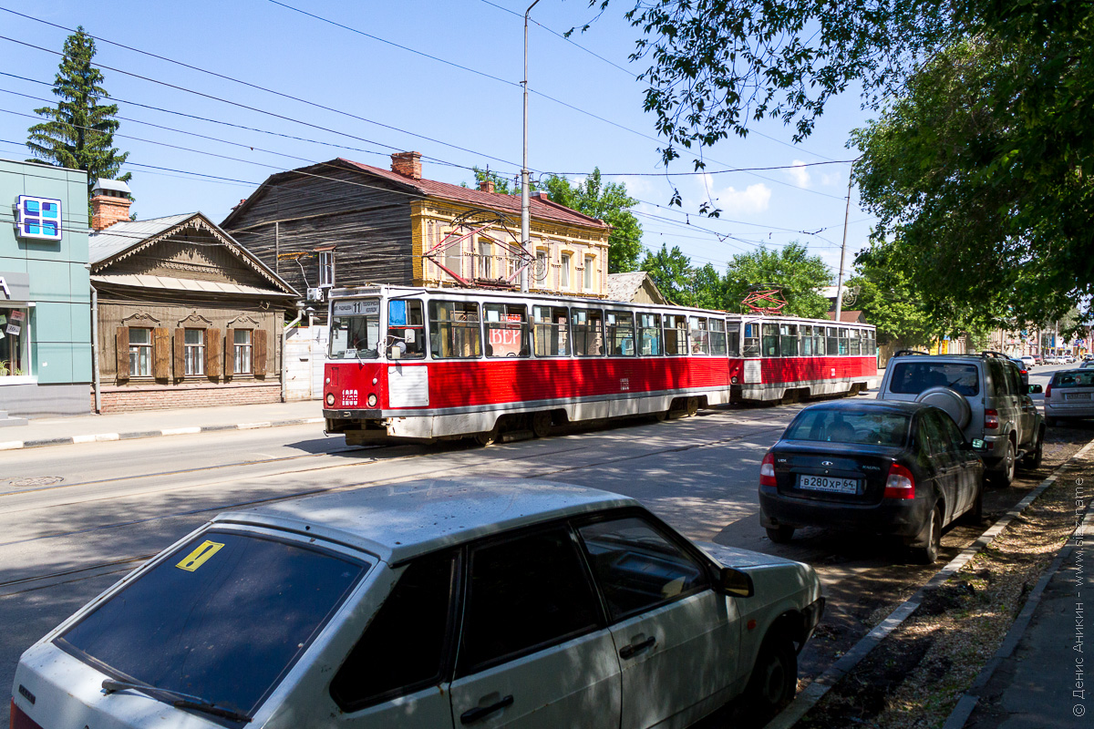 15 - трамвай на Кутякова между Рахова и Чапаева
