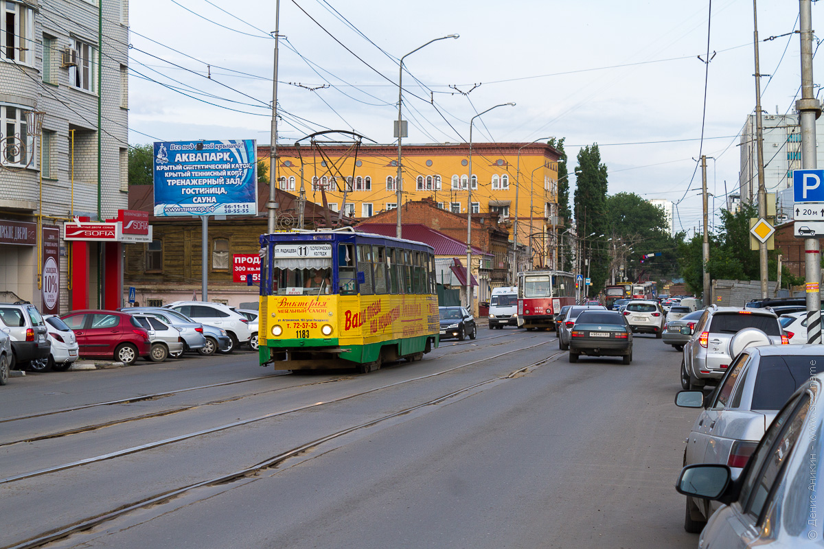 5 - трамвай на Кутякова