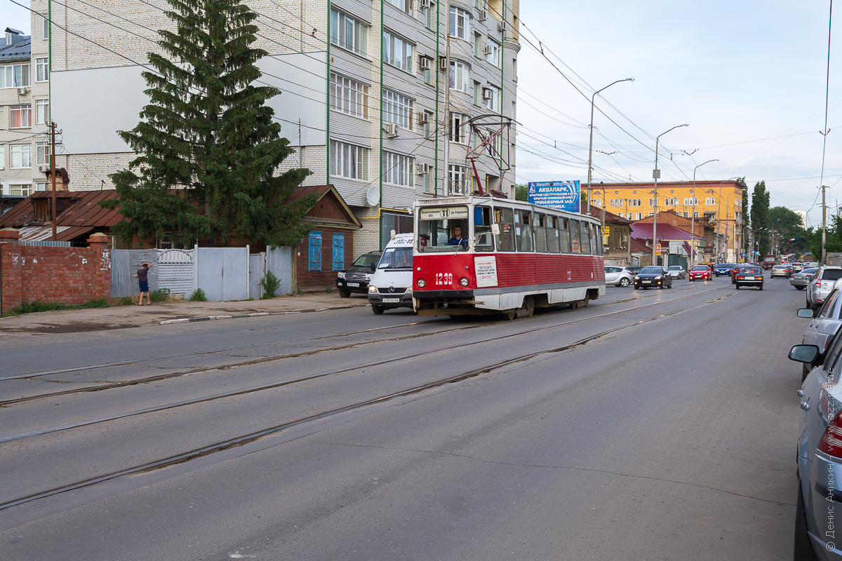 6 - трамвай на Кутякова