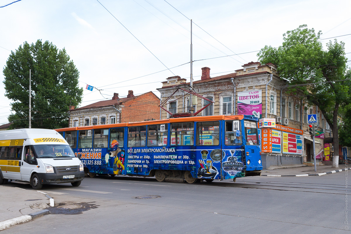 9 - трамвай на Куткова перед Вольской