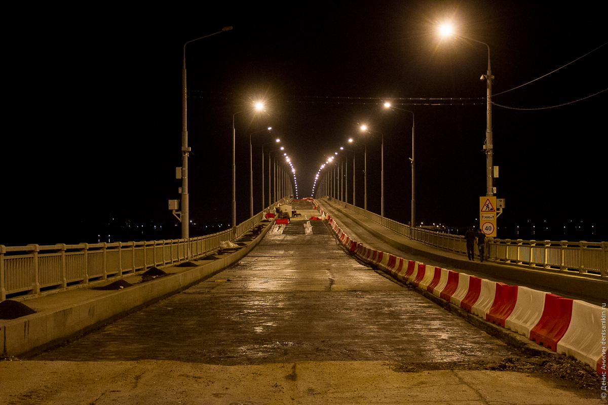 ремонтирующийся мост саратов-энгельс
