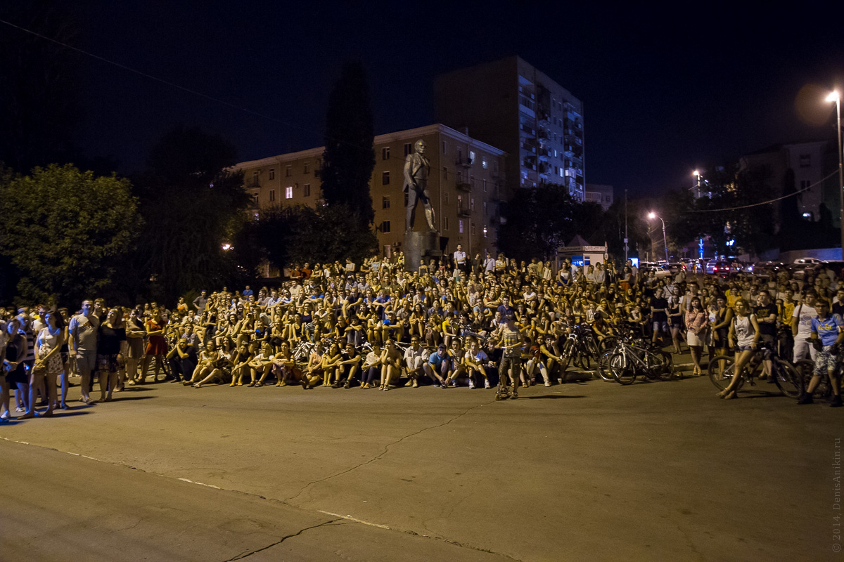 Фестиваль уличного кино в Саратове 15.08.2014 фото 5