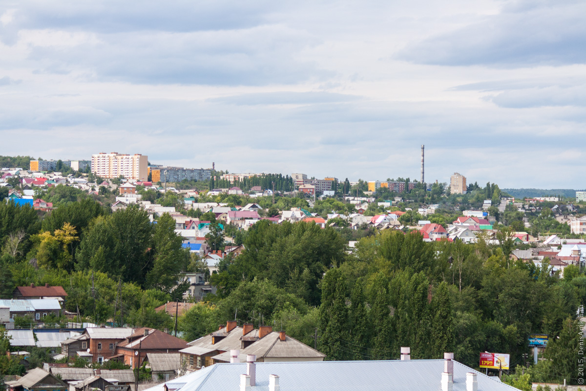 Вид на Вольск с крыши фото 4