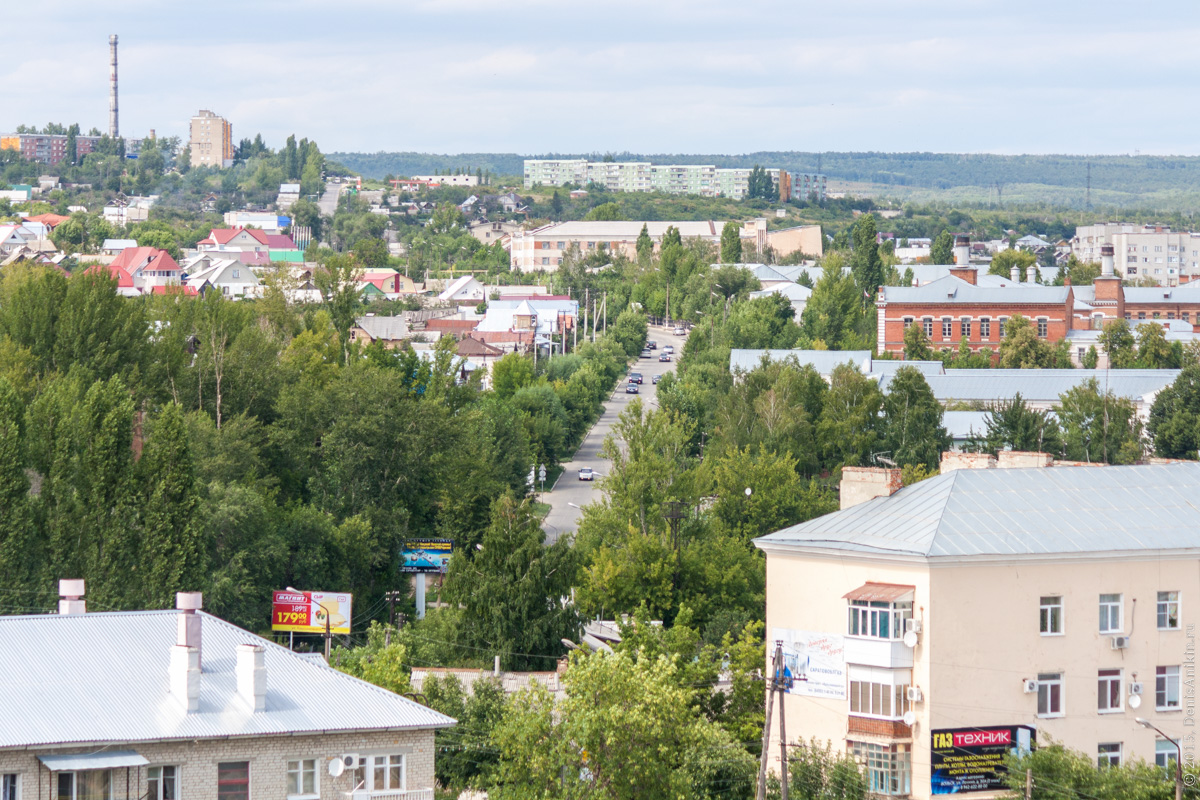 Вид на Вольск с крыши фото 5