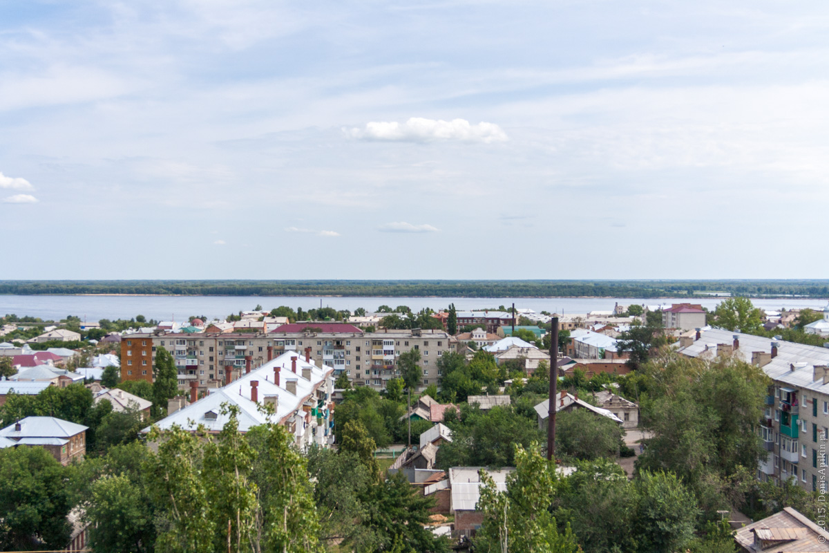 Вид на Вольск с крыши фото 9