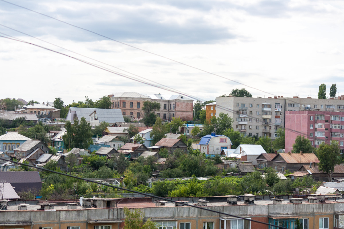 Вид на Вольск с крыши фото 11