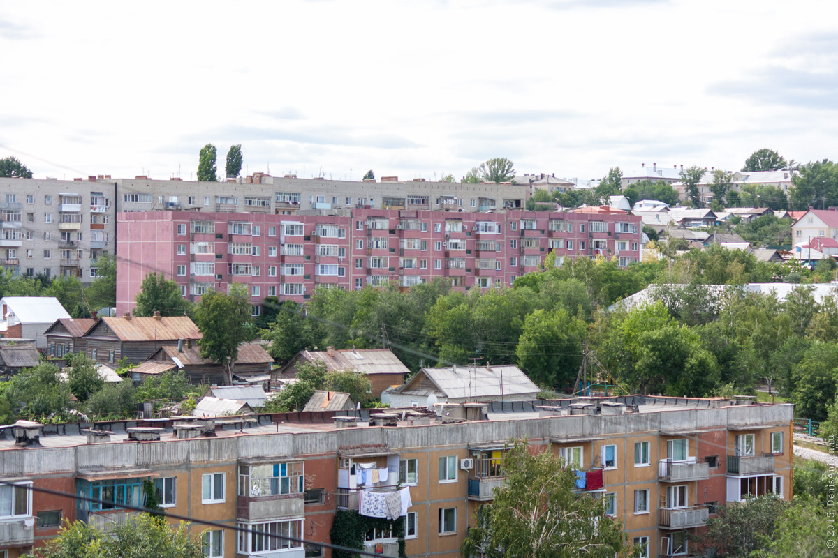 Вид на Вольск с крыши фото 12