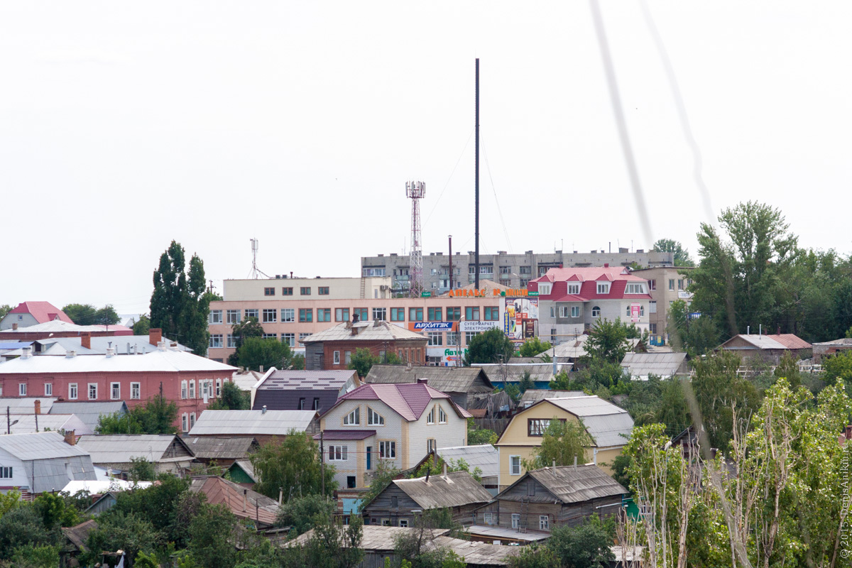 Вид на Вольск с крыши фото 13